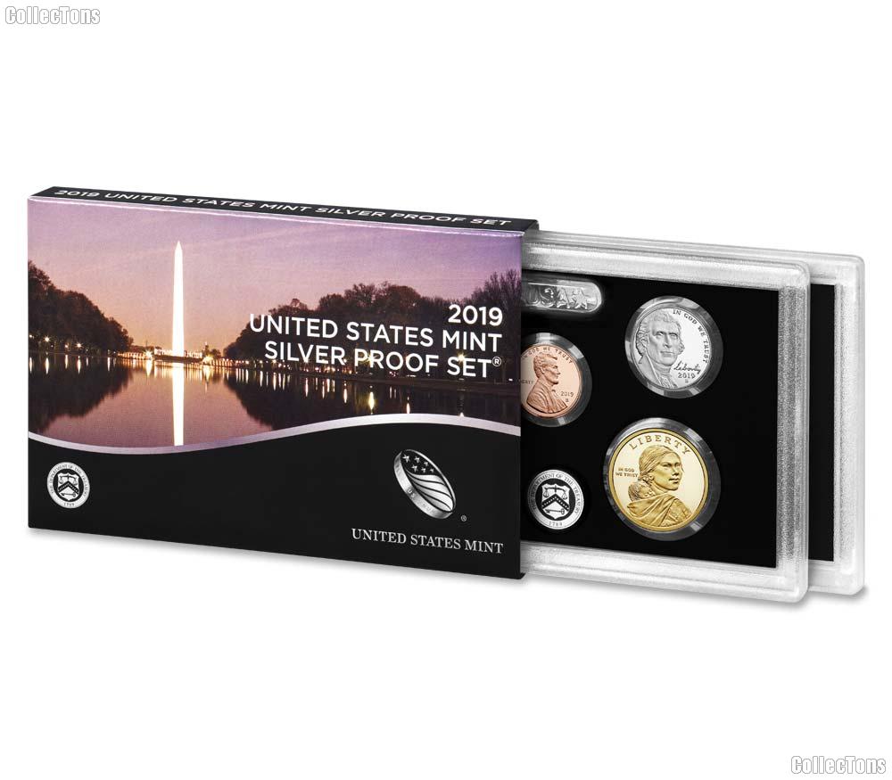 2019 SILVER PROOF SET * ORIGINAL * 10 Coin U.S. Mint Proof Set