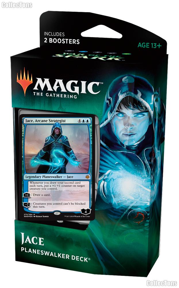 War of the Spark Magic the Gathering Planeswalker Deck Jace