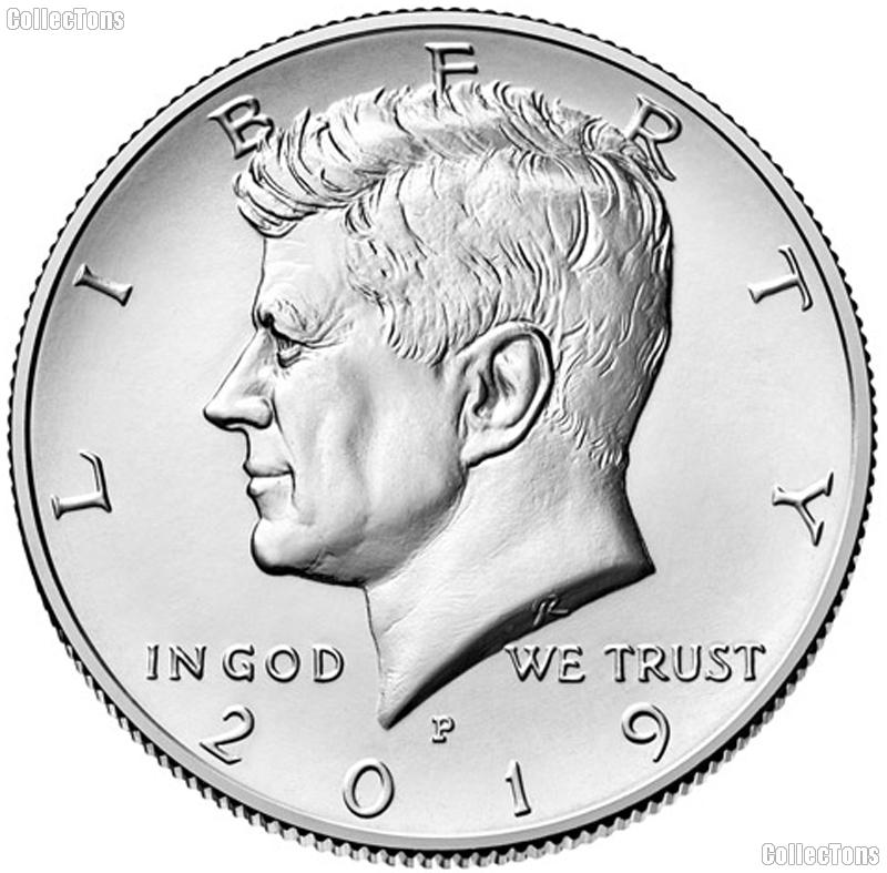 2019-P Kennedy Half Dollar GEM BU 2019 Kennedy Half