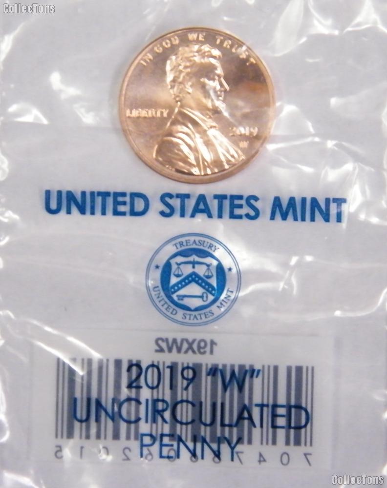 2019-W Lincoln Shield Cent * UNCIRCULATED Lincoln Union Shield Penny
