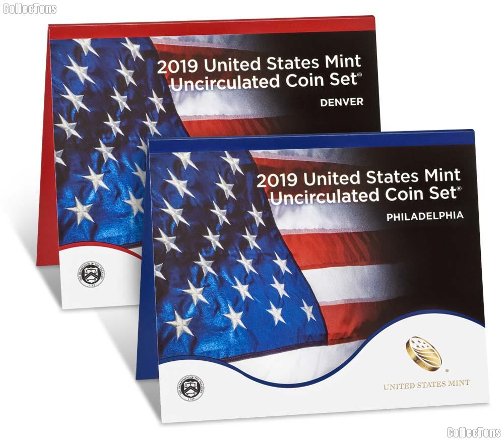 2019 Mint Set - All Original 20 Coin U.S. Mint Uncirculated Set