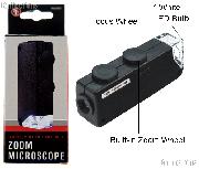 SE Mini Zoom 60x-100x Microscope LED Illuminated