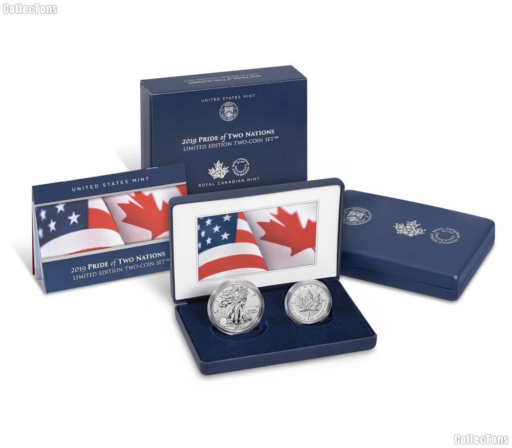 Pride of Two Nations 2019 Limited Edition Two-Coin Set