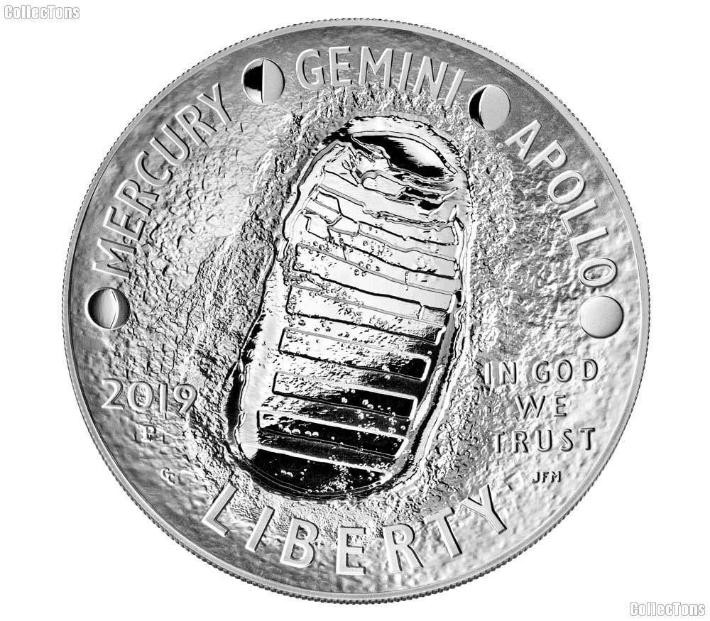 2019-P Apollo 11 50th Anniversary Five Ounce Proof Silver Dollar