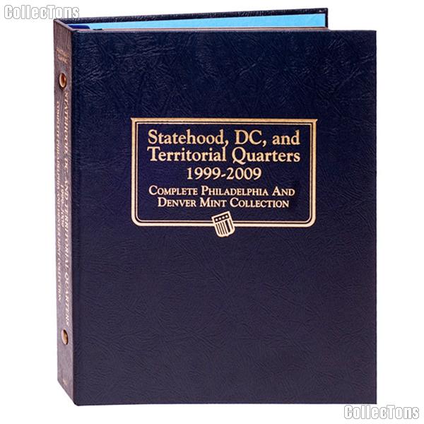 State, D.C. & Territory P and D Quarters Whitman Classic Album #2821