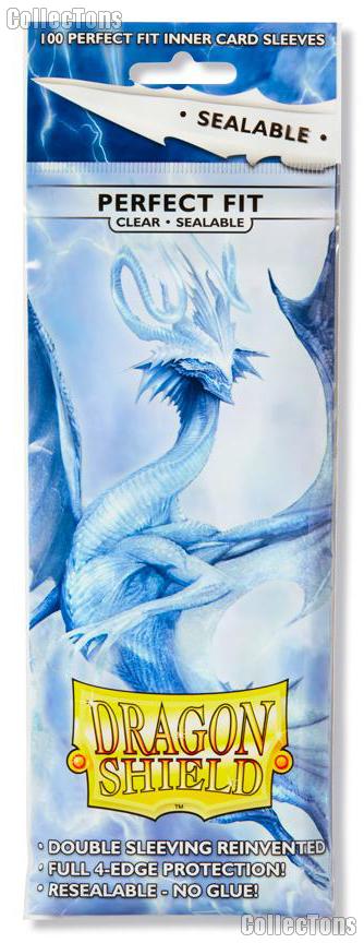 Dragon Shield PERFECT FIT SEALABLE Sleeves Pack of 100