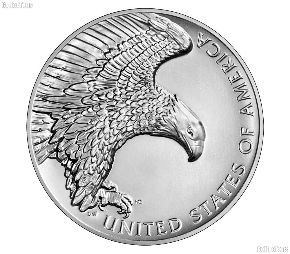 2019-P American Liberty High Relief 2.5 Ounce Silver Medal