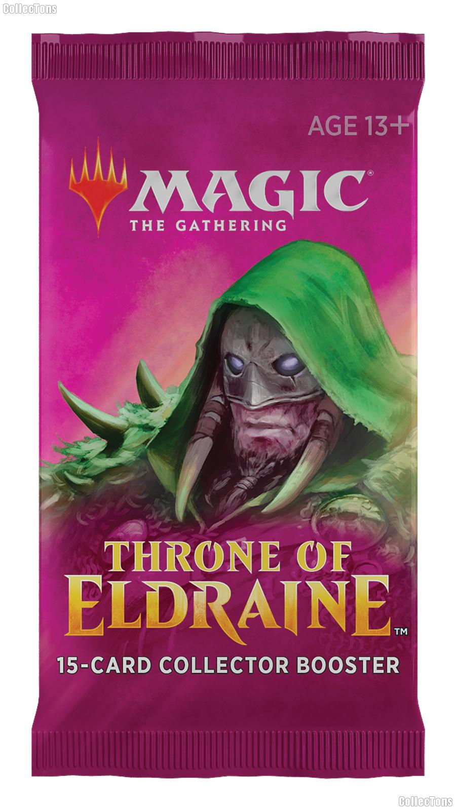 MTG Throne of Eldraine - Magic the Gathering COLLECTOR Booster Pack
