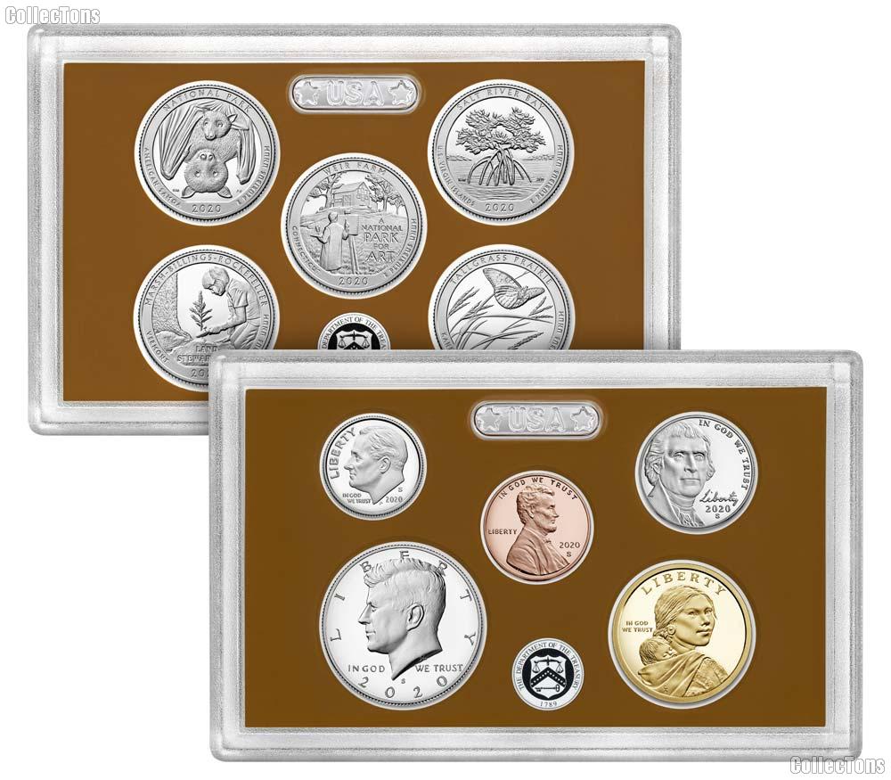 2020 PROOF SET * ORIGINAL * 10 Coin U.S. Mint Proof Set