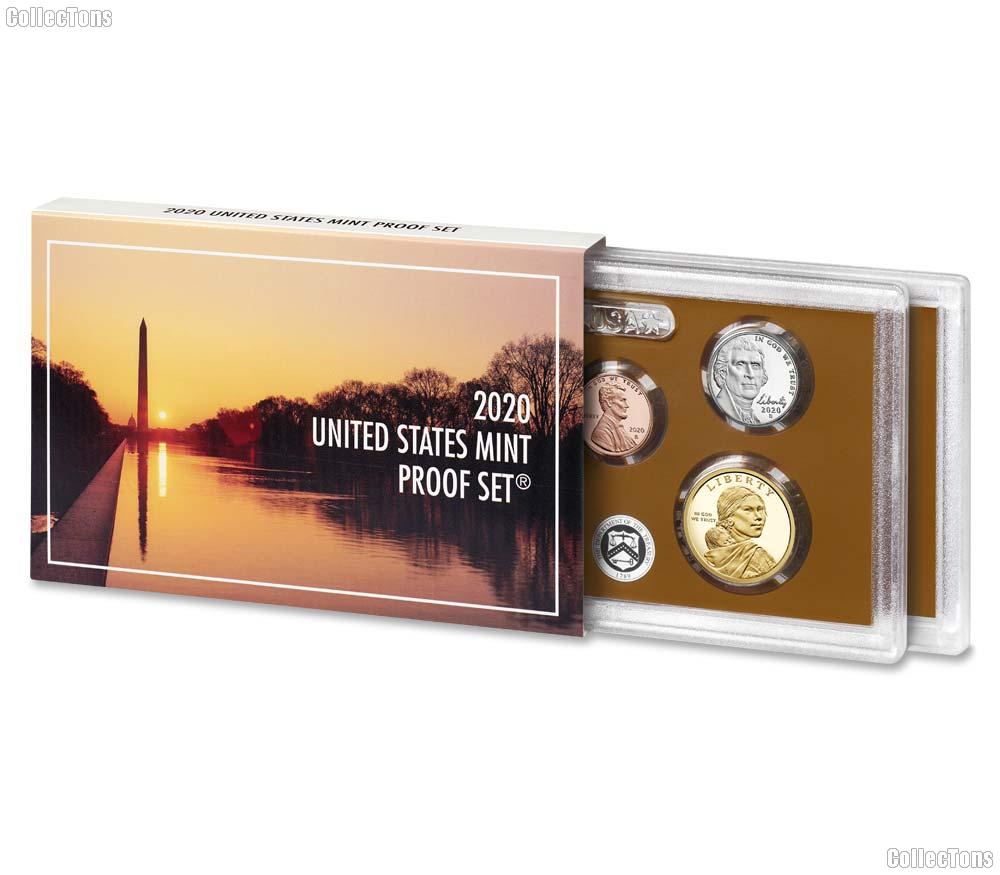 2020 PROOF SET * ORIGINAL * 10 Coin U.S. Mint Proof Set