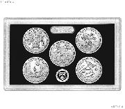 2020 QUARTER SILVER PROOF SET 5 Coin No Box or COA