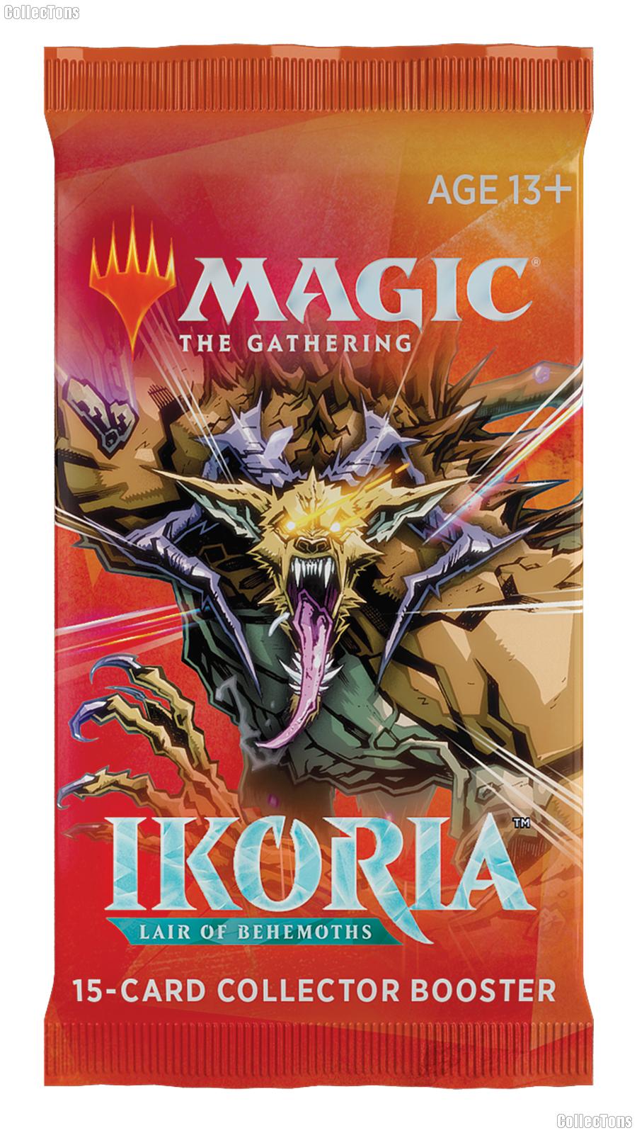 MTG Ikoria Lair of Behemoths - Magic the Gathering COLLECTOR Booster Pack