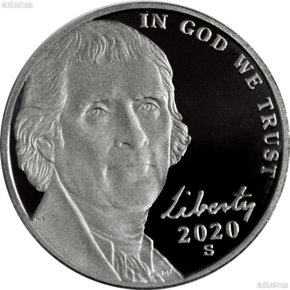 2020-S Jefferson Nickel PROOF Coin 2020 Proof Nickel Coin