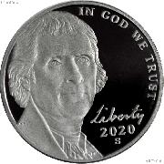 2020-S Jefferson Nickel PROOF Coin 2020 Proof Nickel Coin