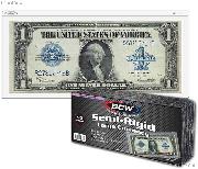 Currency Sleeves Large Size by BCW Pack of 50 Semi-Rigid Currency Holders