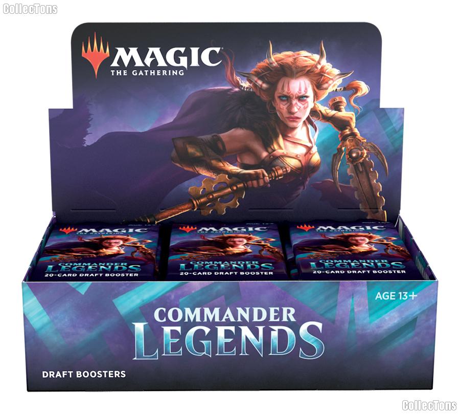 MTG Commander Legends - Magic the Gathering DRAFT Booster Factory Sealed Box