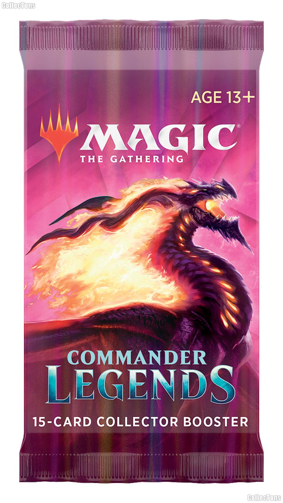 MTG Commander Legends - Magic the Gathering COLLECTOR Booster Pack