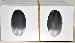 100 2x2 Cardboard Coin Holders ELONGATED CENTS