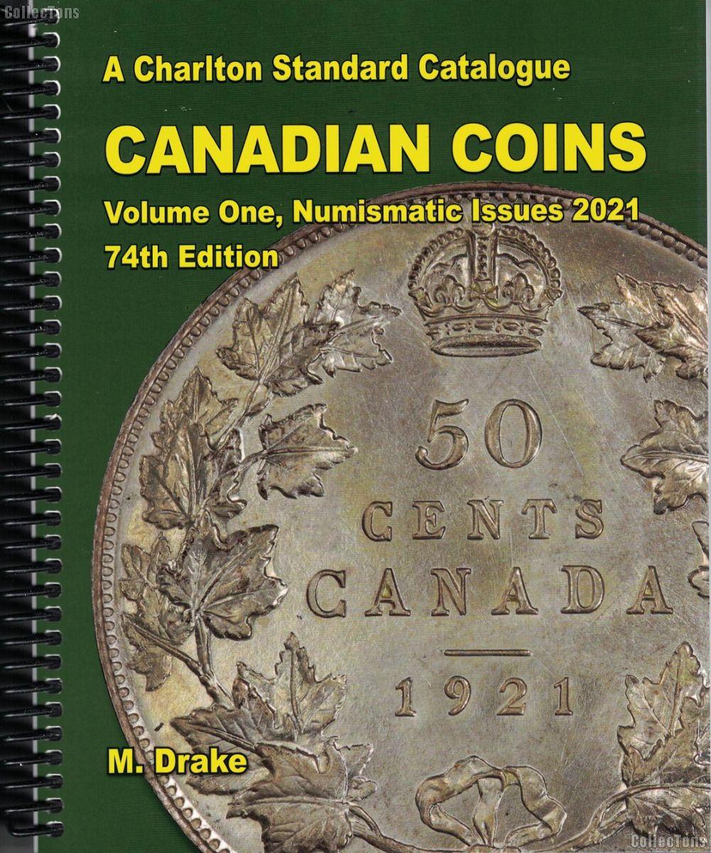 Charlton 2021 Standard Catalogue of Canadian Coins 74th Edition