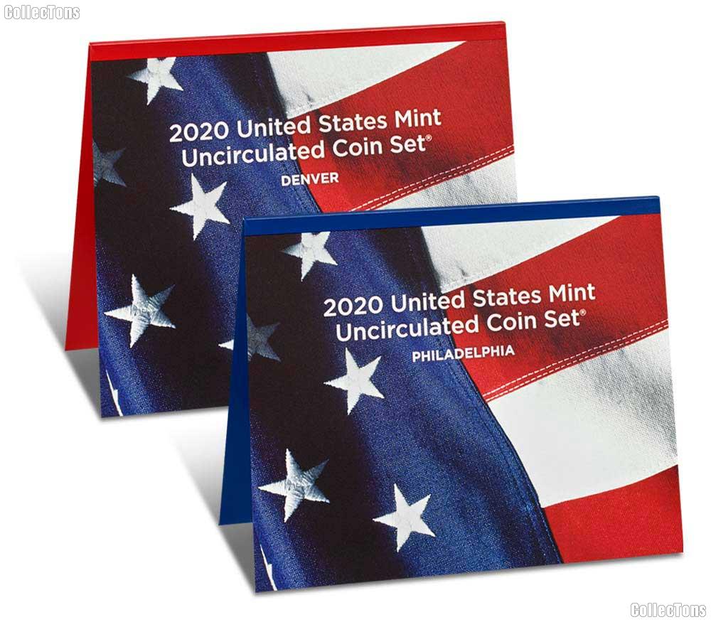 2020 Mint Set - All Original 20 Coin U.S. Mint Uncirculated Set