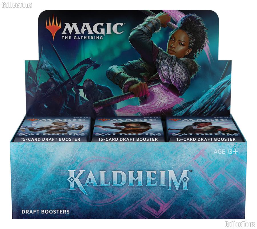 MTG Kaldheim - Magic the Gathering Draft Booster Factory Sealed Box