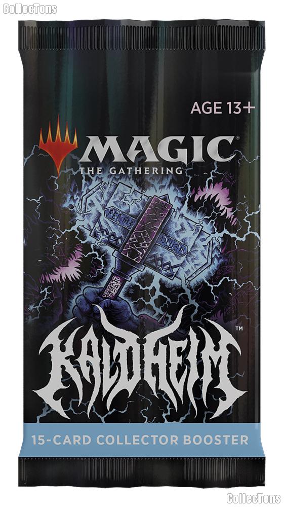 MTG Kaldheim - Magic the Gathering COLLECTOR Booster Pack