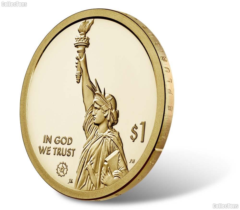 2020-P American Innovation Maryland Dollar GEM BU Hubble Coin