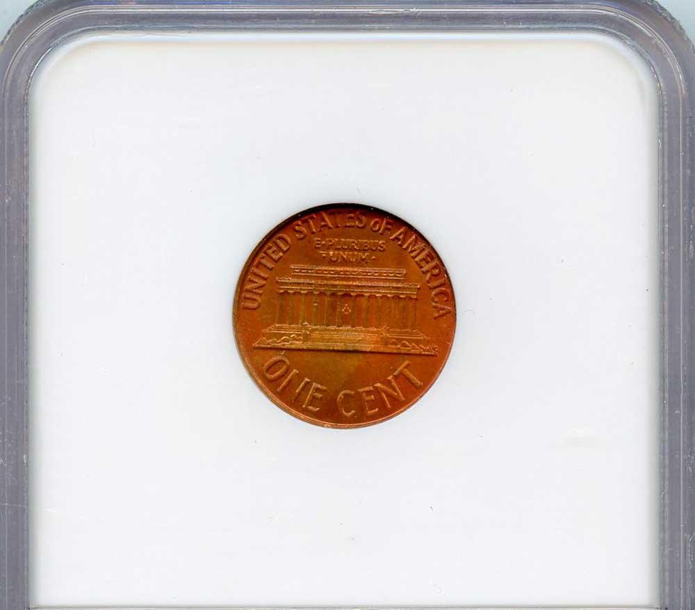 1960 Small Date  Lincoln Memorial Cent in NGC MS 66 RD