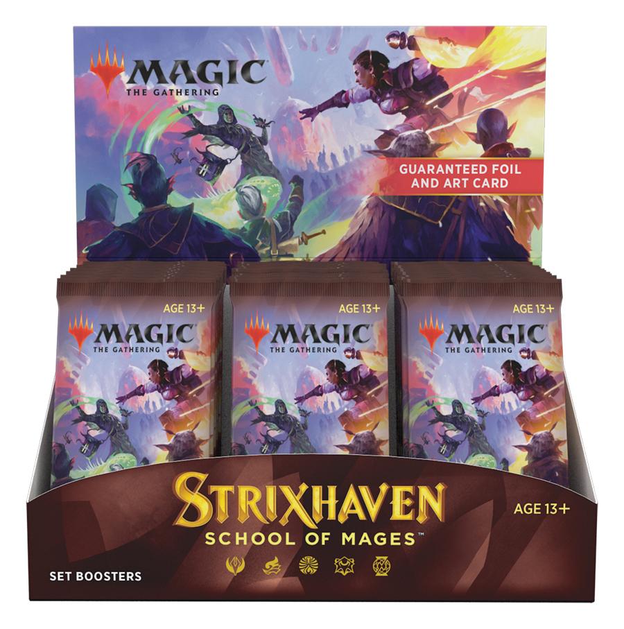 MTG Strixhaven School of Mages - Magic the Gathering SET Booster Factory Sealed Box