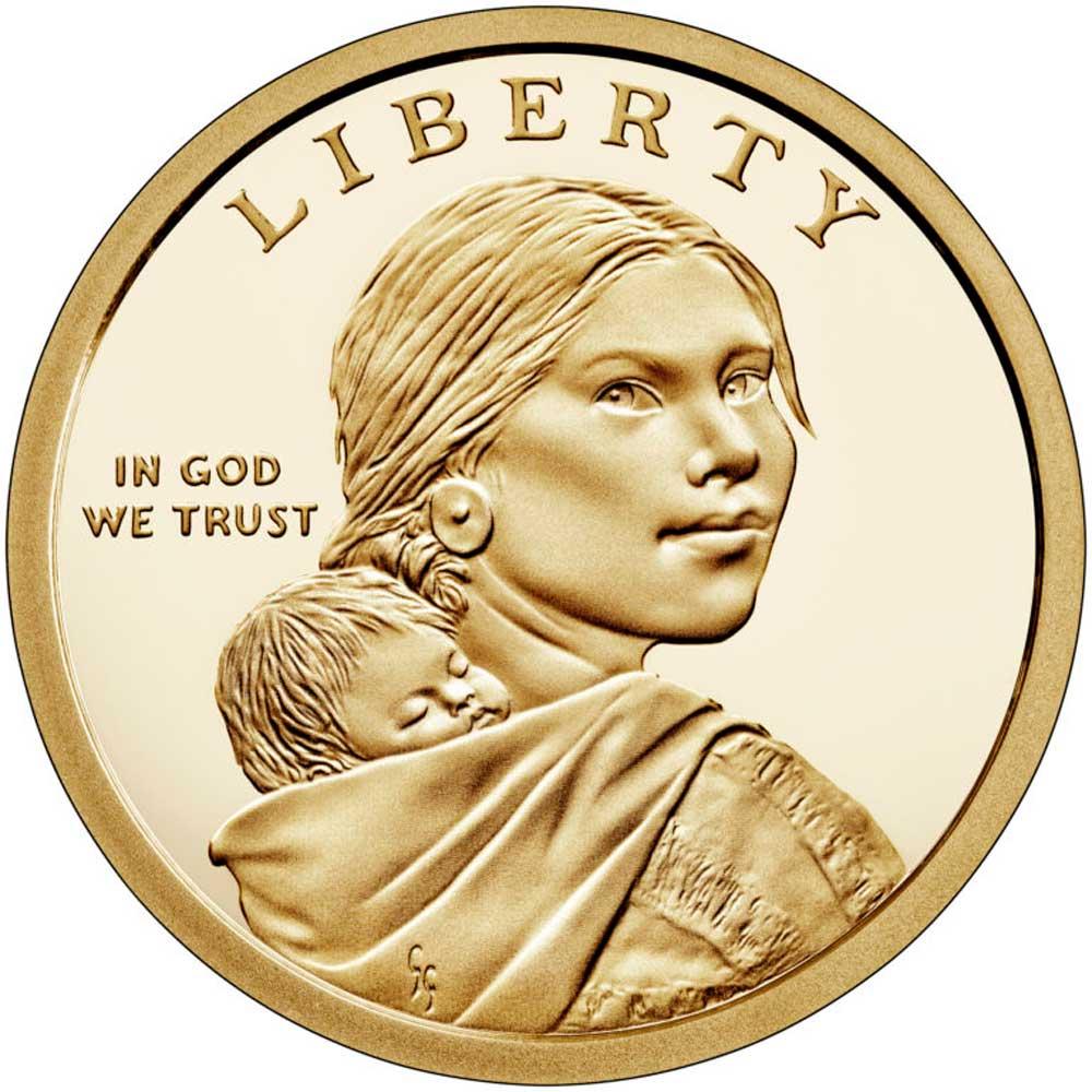 2021-S Native American Dollar GEM PROOF 2021 Sacagawea Dollar SAC