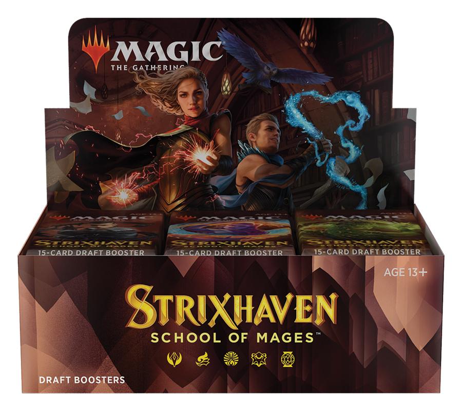 MTG Strixhaven School of Mages - Magic the Gathering DRAFT Booster Factory Sealed Box