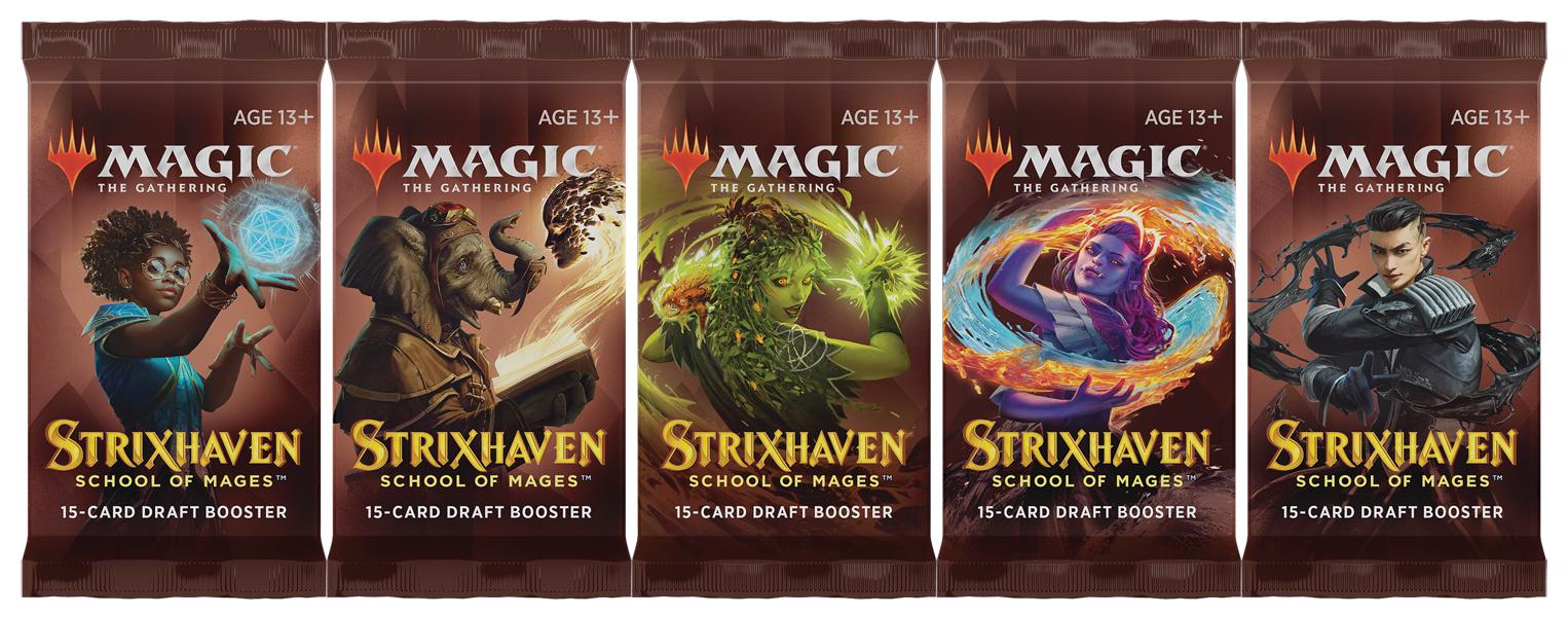 MTG Strixhaven School of Mages - Magic the Gathering DRAFT Booster Pack