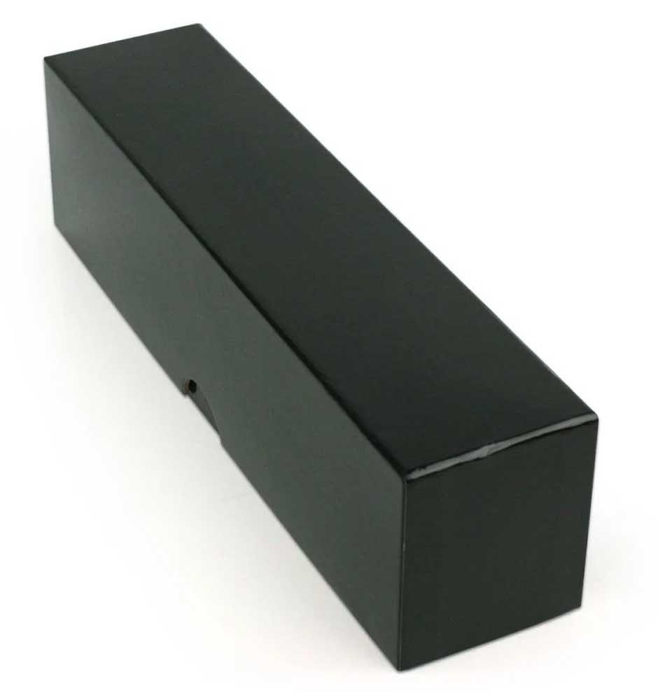 BCW Slotted Box Single Row Black Storage Box for BCW Slabs