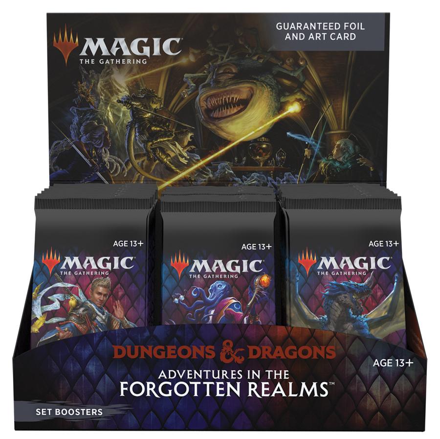 MTG Adventures in the Forgotten Realms - Magic the Gathering SET Booster Factory Sealed Box