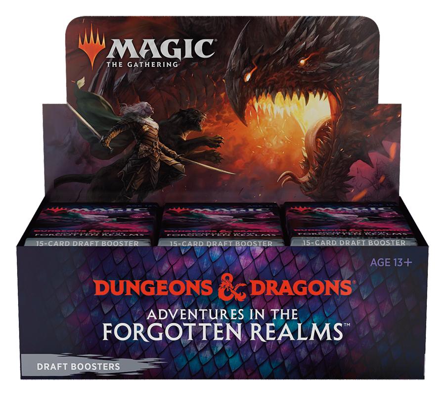 MTG Adventures in the Forgotten Realms - Magic the Gathering DRAFT Booster Factory Sealed Box