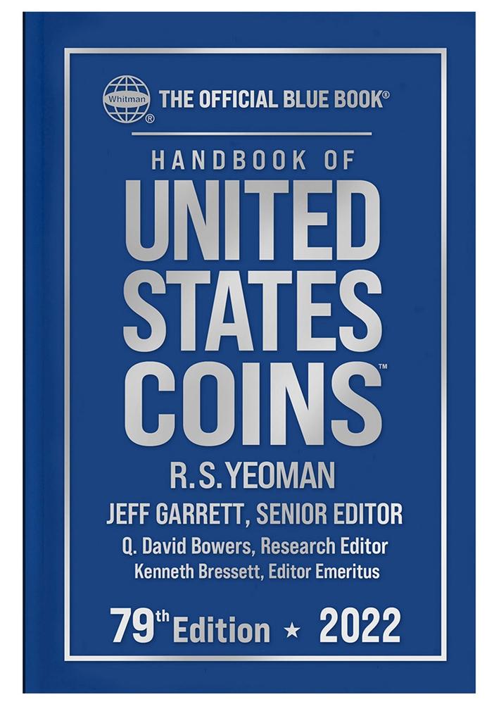 Whitman Blue Book United States Coins 2022 - Hard Cover