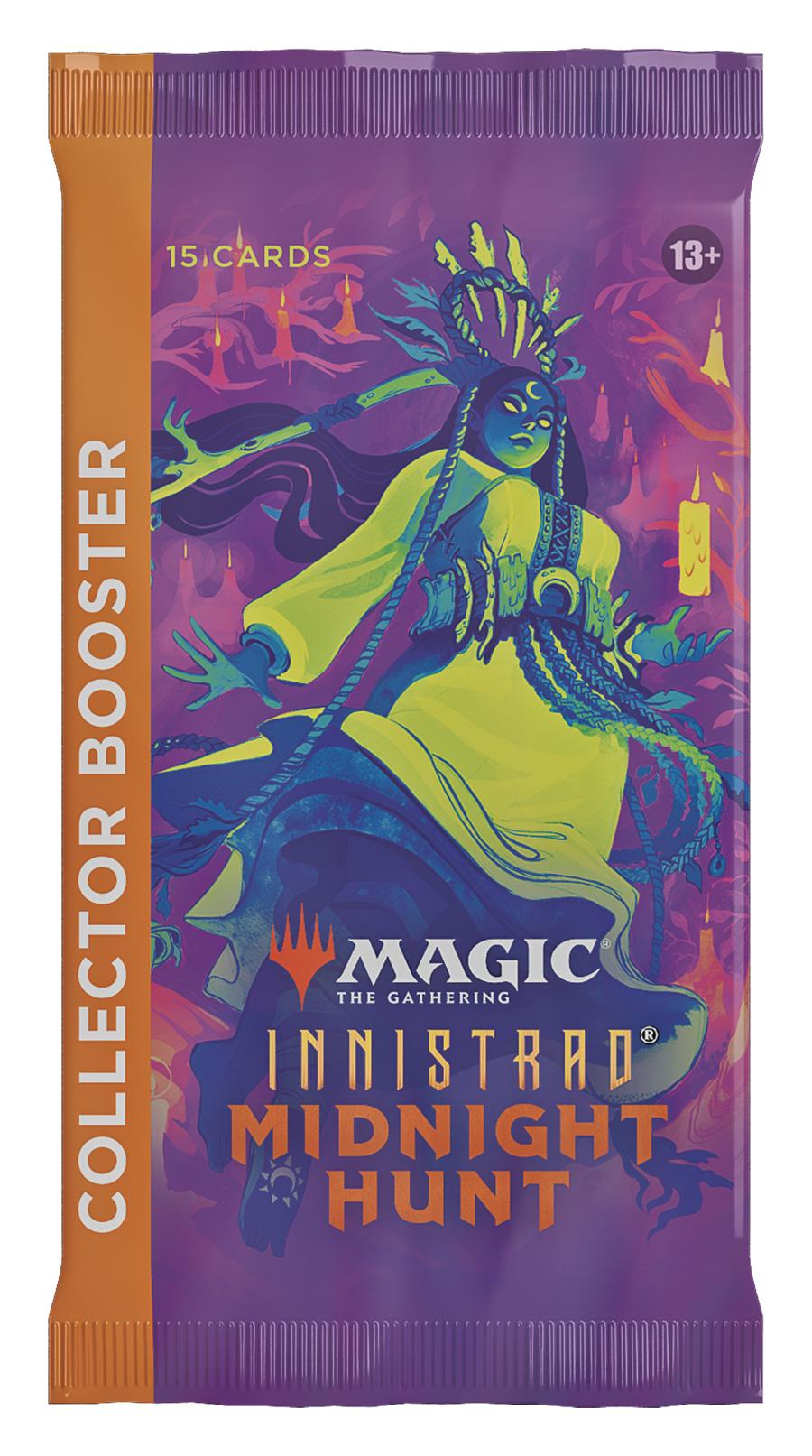 MTG Innistrad Midnight Hunt - Magic the Gathering COLLECTOR Booster Pack