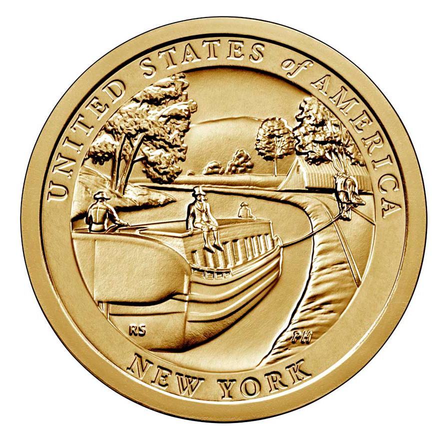 2021-S American Innovation New York Dollar PROOF Coin 2021 Dollar