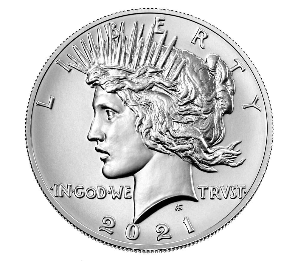 2021 Peace Silver Dollar Uncirculated (BU)