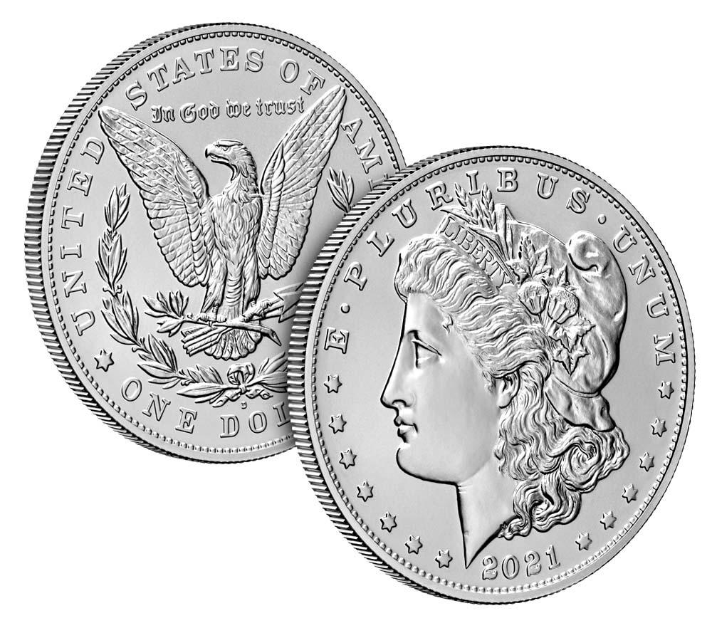2021-D Morgan Silver Dollar Uncirculated (BU)