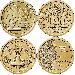 2019-D American Innovation Dollar Set UNC Full Year Set of 4 Coins from Denver Mint