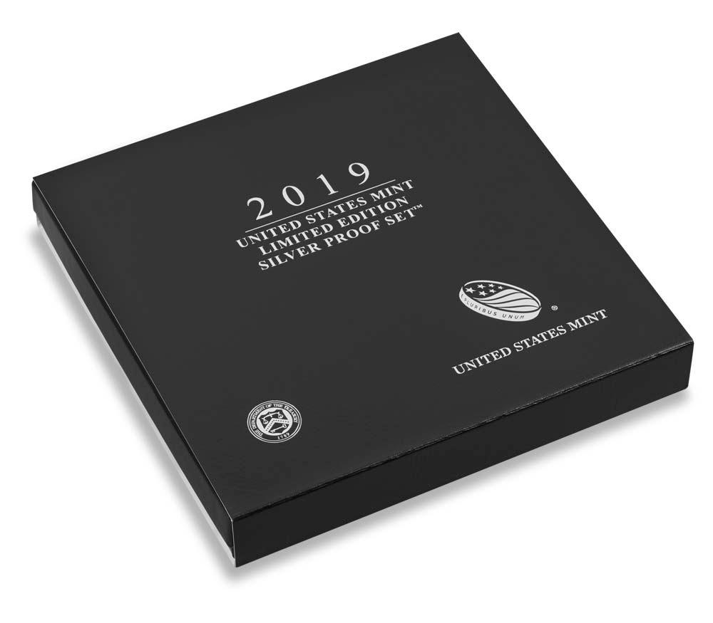 2019 Limited Edition SILVER Proof Set - 8 Coin U.S. Mint Proof Set