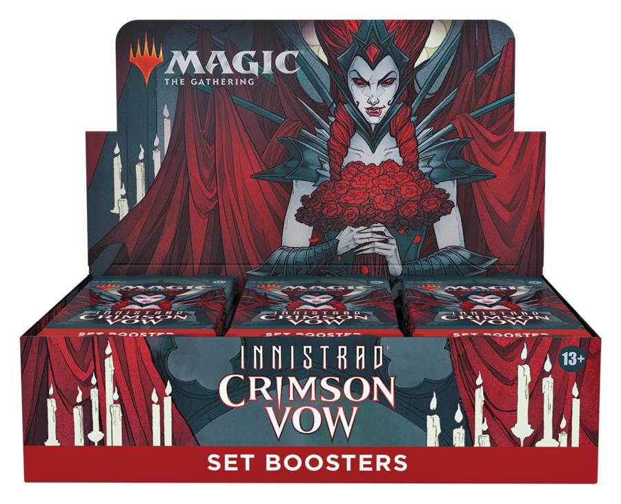 MTG Innistrad: Crimson Vow - Magic the Gathering SET Booster Factory Sealed Box