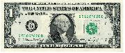 One Dollar Bill Federal Reserve Note FRN Series 1974 US Currency CU Crisp Uncirculated