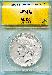 1928 Peace Silver Dollar KEY DATE in ANACS AU 50 Details Whizzed