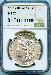 1878 7/8TF WEAK Morgan Silver Dollar Toned in NGC MS 62