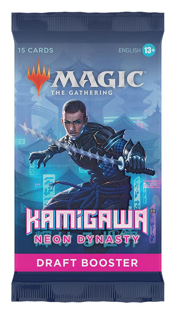 MTG Kamigawa: Neon Dynasty - Magic the Gathering DRAFT Booster Pack