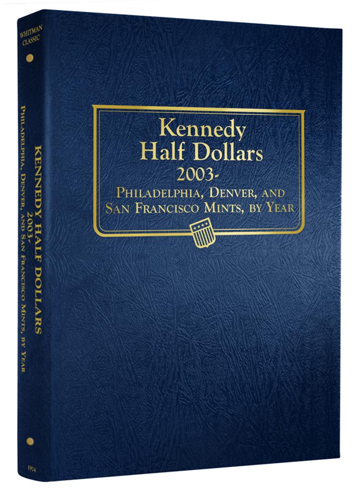 Kennedy Half Dollars 03-23 Whitman Classic Album #4773