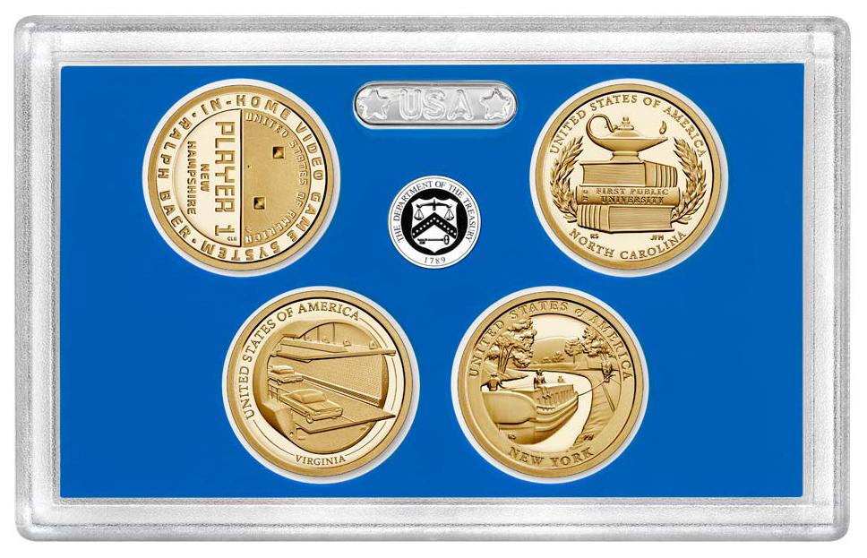 2021-S American Innovation Dollars PROOF Set In Box with COA 2021 Dollars