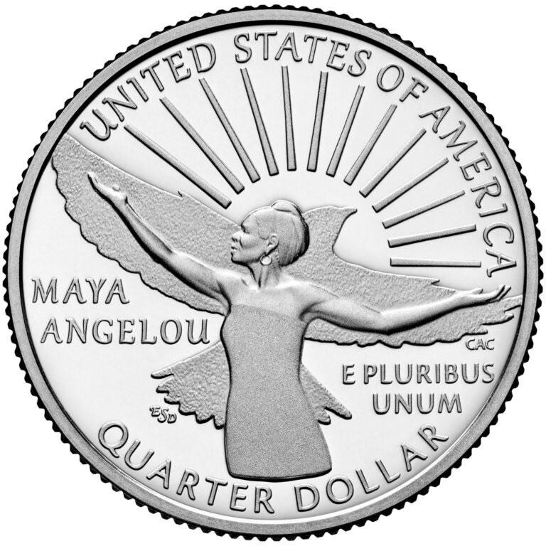 2022-S Maya Angelou American Women Quarter GEM PROOF